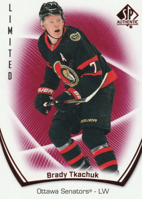 Hockey card Brady Tkachuk