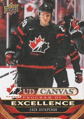 Hockey card Zack Ostapchuk
