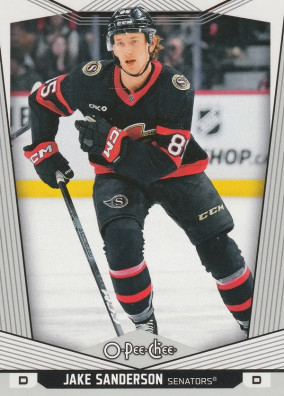 Hockey card Jake Sanderson