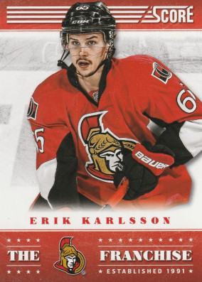 Hockey card Erik Karlsson