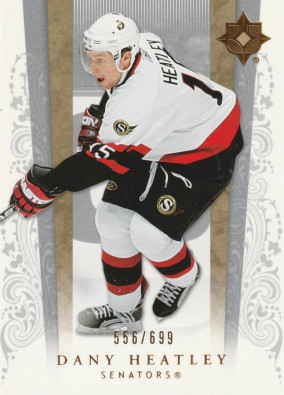 Hockey card Dany Heatley