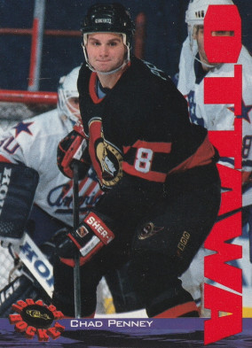 Hockey card Chad Penney