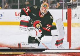 Hockey card Linus Ullmark