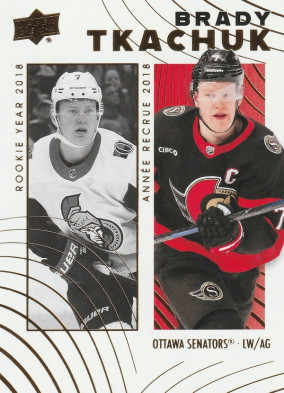 Hockey card Brady Tkachuk