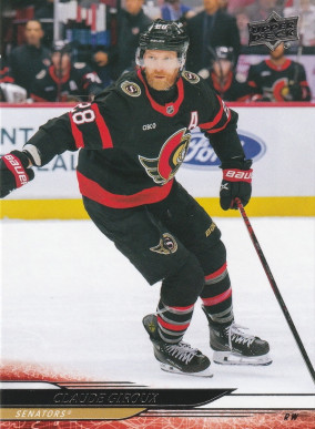 Hockey card Claude Giroux