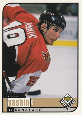 Hockey card Alexei Yashin