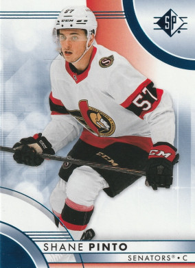 Hockey card Shane Pinto