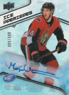 Hockey card Max Veronneau
