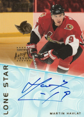 Hockey card Martin Havlat
