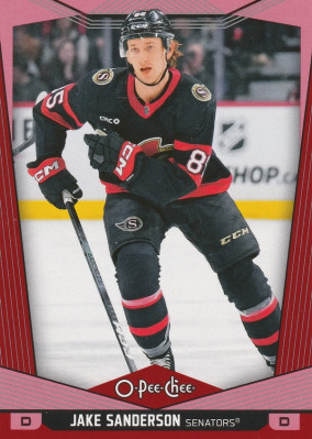 Hockey card Jake Sanderson