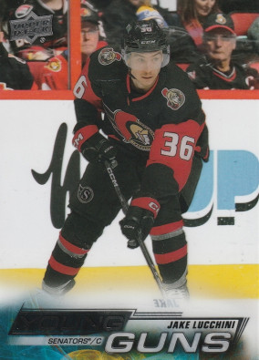Hockey card Jake Lucchini