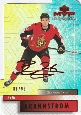 Hockey card Erik Brannstrom