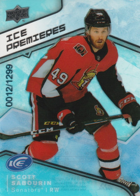 Hockey card Scott Sabourin