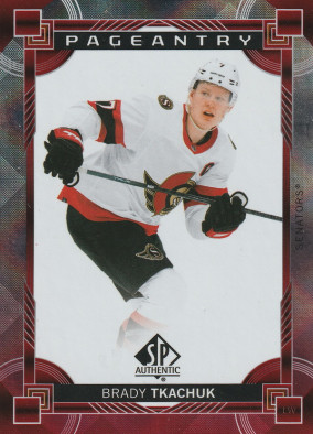 Hockey card Brady Tkachuk