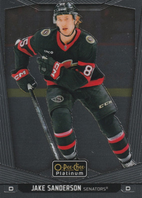 Hockey card Jake Sanderson