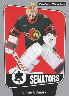 Hockey card Linus Ullmark