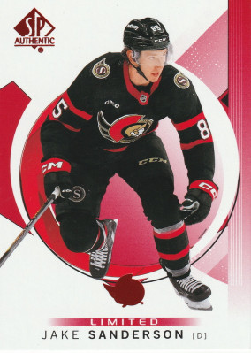 Hockey card Jake Sanderson