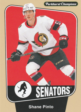 Hockey card Shane Pinto