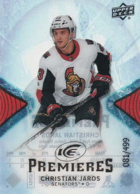 Hockey card Christian Jaros