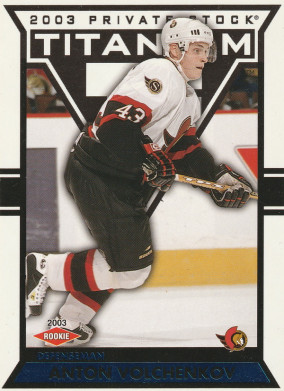 Hockey card Anton Volchenkov
