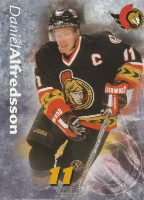 Hockey card Daniel Alfredsson