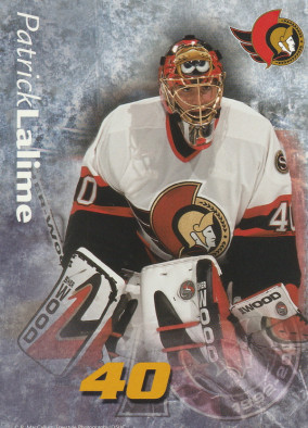 Hockey card Patrick Lalime