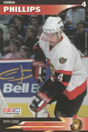 Hockey card Chris Phillips