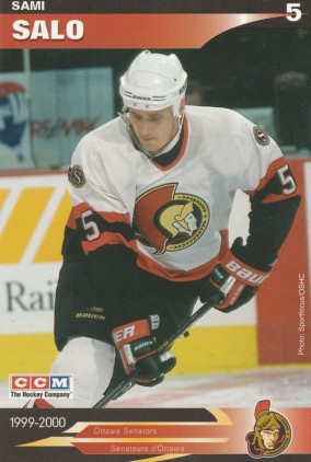 Hockey card Sami Salo