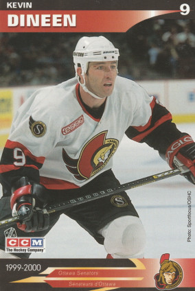 Hockey card Kevin Dineen 