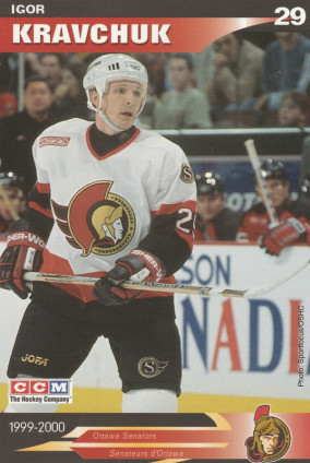 Hockey card Igor Kravchuk