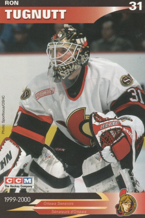 Hockey card Ron Tugnutt