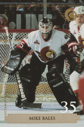 Hockey card Mike Bales