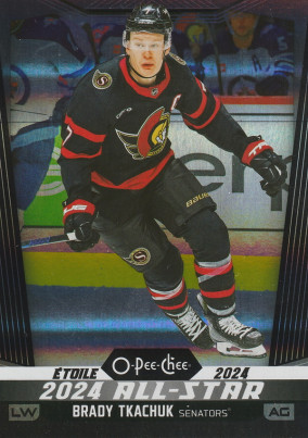 Hockey card Brady Tkachuk