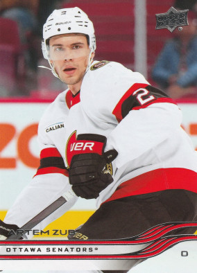 Hockey card Artem Zub