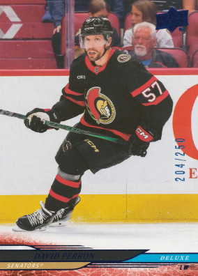 Hockey card David Perron