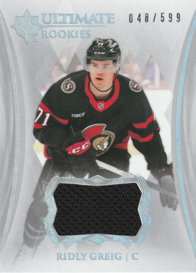 Hockey card Ridly Greig