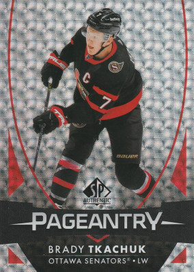 Hockey card Brady Tkachuk