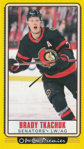 Hockey card Brady Tkachuk