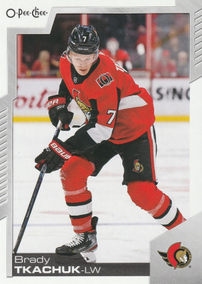 Hockey card Brady Tkachuk