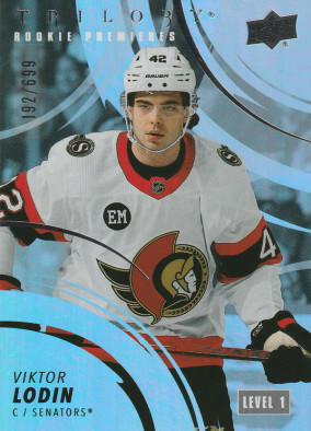 Hockey card Viktor Lodin