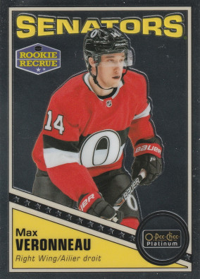Hockey card Max Veronneau