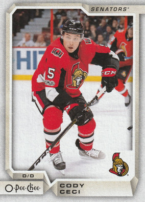 Hockey card Cody Ceci