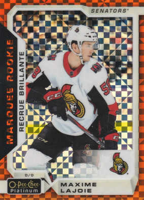 Hockey card Max Lajoie