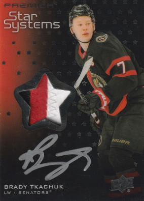 Hockey card Brady Tkachuk