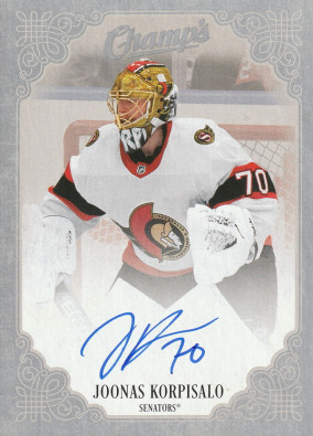 Hockey card Joonas Korpisalo