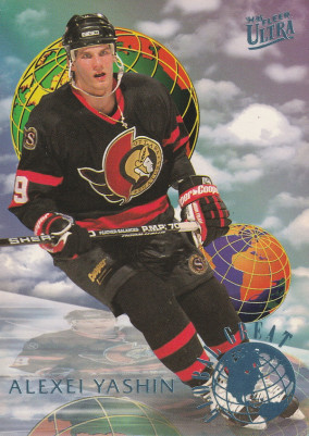 Hockey card Alexei Yashin