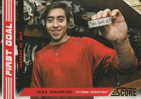 Hockey card Mika Zibanejad
