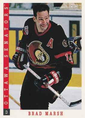 Hockey card Brad Marsh