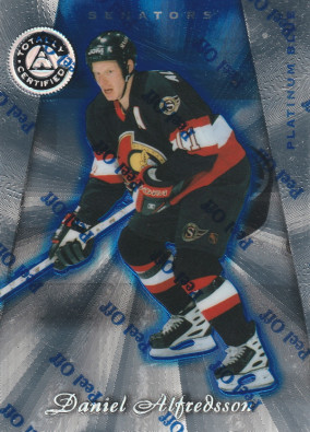 Hockey card Daniel Alfredsson