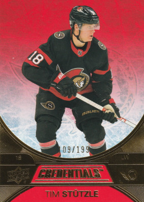 Hockey card Tim Stutzle